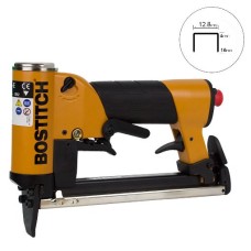 Скобозабивной пневмопистолет автоматический Bostitch 21680B-A-E (4-16 мм) для обивочных широких скоб