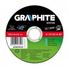 Диск пильный Graphite 41 37C30-R-BF 57H720