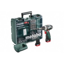 Дриль-шуруповерт акумуляторний Metabo PowerMaxx BS Basic Mobile Workshop NEW (600080880)