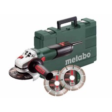 Кутова шліфувальна машина Metabo W 12-125 Quick Set (600398510)