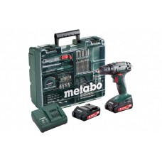 Дриль-шуруповерт акумуляторний Metabo BS 18 Mobile Workshop (602207880)