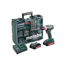 Дриль-шуруповерт акумуляторний Metabo BS 18 Quick Set Mobile Workshop (602217880)