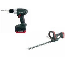 Набір електроінструментів Metabo BS 18 Li + AHS 18-55 (690756000) Набір електроінструментів Metabo BS 18 Li + AHS 18-55 (690756000)