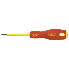 Викрутка хрестова 1000 В PH1x80 мм Neo Tools 04-072 Викрутка хрестова 1000 В PH1x80 мм Neo Tools 04-072