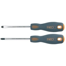 Набір викруток 6,0x100 мм PH2x100 мм Neo Tools 04-202 Набір викруток 6,0x100 мм PH2x100 мм Neo Tools 04-202