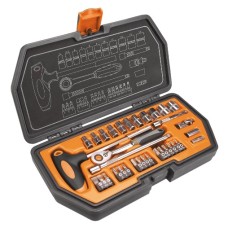 Набір змінних головок 1/4, 34 шт, Neo Tools 08-601 Набір змінних головок 1/4, 34 шт, Neo Tools 08-601