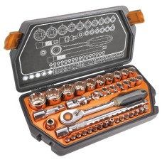 Набір змінних головок 1/2, 10-32 мм, 38 шт, Neo Tools 08-630 Набір змінних головок 1/2, 10-32 мм, 38 шт, Neo Tools 08-630