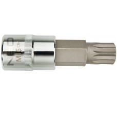 Наконечник Spline 1/2, M10 x 55 мм сталь CrV Neo Tools 08-733 Наконечник Spline 1/2, M10 x 55 мм сталь CrV Neo Tools 08-733