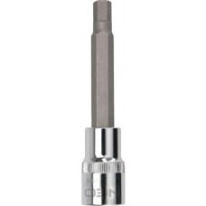 Шестигранний наконечник із головкою 1/2, H6 x 100 мм Neo Tools 08-781 Шестигранний наконечник із головкою 1/2, H6 x 100 мм Neo Tools 08-781
