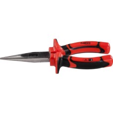 Плоскогубці подовжені прямі 200 мм, 1000 V Neo Tools 01-065 Плоскогубці подовжені прямі 200 мм, 1000 V Neo Tools 01-065