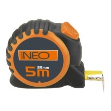 Рулетка з нейлоновою стрічкою Neo Tools 5 м х 25 мм 67-165 Рулетка з нейлоновою стрічкою Neo Tools 5 м х 25 мм 67-165