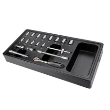 Набір торцевих головок у ложементі 19 од. Neo Tools 84-273 Набір торцевих головок у ложементі 19 од. Neo Tools 84-273