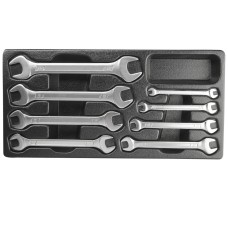 Ключі гайкові з відкритим зівом 8 од. Neo Tools 84-285 Ключі гайкові з відкритим зівом 8 од. Neo Tools 84-285