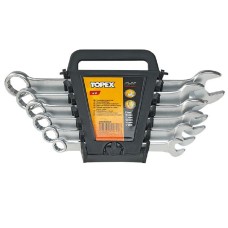 Набір ключів комбінованих Topex 35D755 Набір ключів комбінованих Topex 35D755