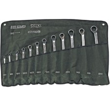 Ключі накидні вигнуті двосторонні Topex 35D857 Ключі накидні вигнуті двосторонні Topex 35D857