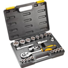 Набір головок торцевих 21 предмет Topex 38D642 Набір головок торцевих 21 предмет Topex 38D642