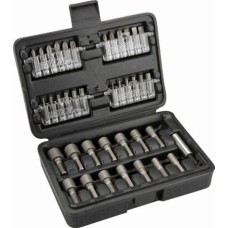 Набір змінних головок та насадок 39 шт. Topex 39D362 Набір змінних головок та насадок 39 шт. Topex 39D362