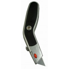 Нож с трапециевидным лезвием, металлический корпус Topex 17B160