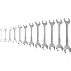 Ключі ріжкові двосторонні, сталь CrV, 12 од. Top Tools 35D257 Ключі ріжкові двосторонні, сталь CrV, 12 од. Top Tools 35D257