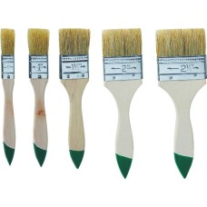 Пензлі малярські плоскі, набір 5 шт. Top Tools 19B535 Пензлі малярські плоскі, набір 5 шт. Top Tools 19B535