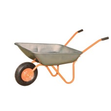 Тачка садово строительная Vitals 65/100 Оранжевая Тачка садово строительная Vitals 65/100 Оранжевая