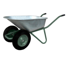 Тачка садово строительная Vitals 85/150 Зеленая