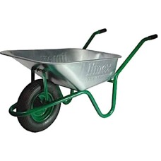 Тачка садово-будівельна Vitals Limex 90/160 Зелена